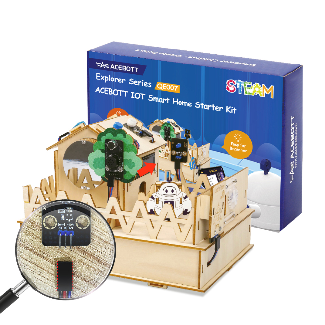 Smart Home Kit For Arduino - ACEBOTT Smart Home STEM STEAM Starter