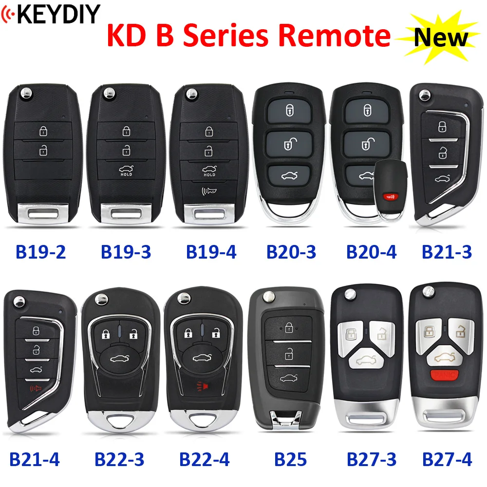 Smart Home Key - KEYDIY KD B19-2 B19-3 B19-4 B20