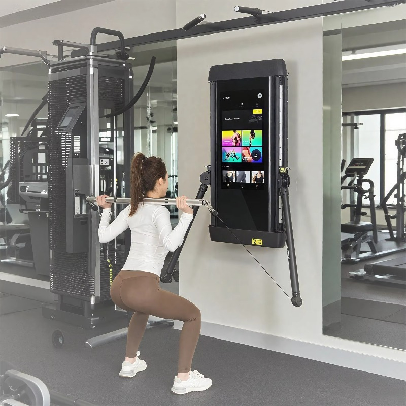 Smart Home Gym - Ai Fitness Mirror Smart Touch Screen