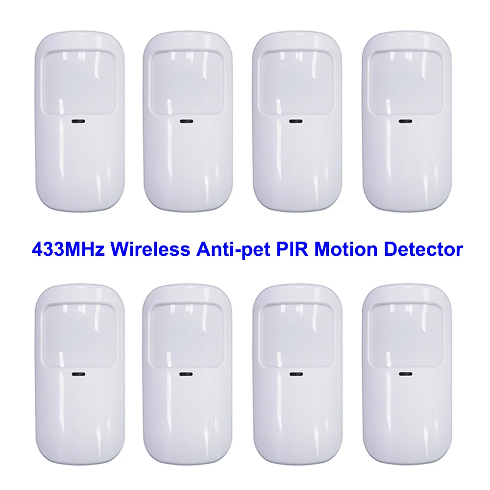 Smart Home Ir - White Wireless 433MHz Infrared Detector PIR