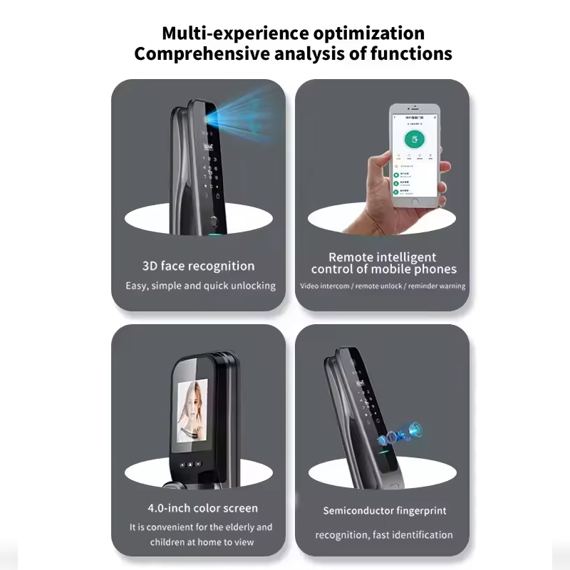 HX5 Smart Door Lock 3D Face Re – обзор и цена Smart Home Door Lock