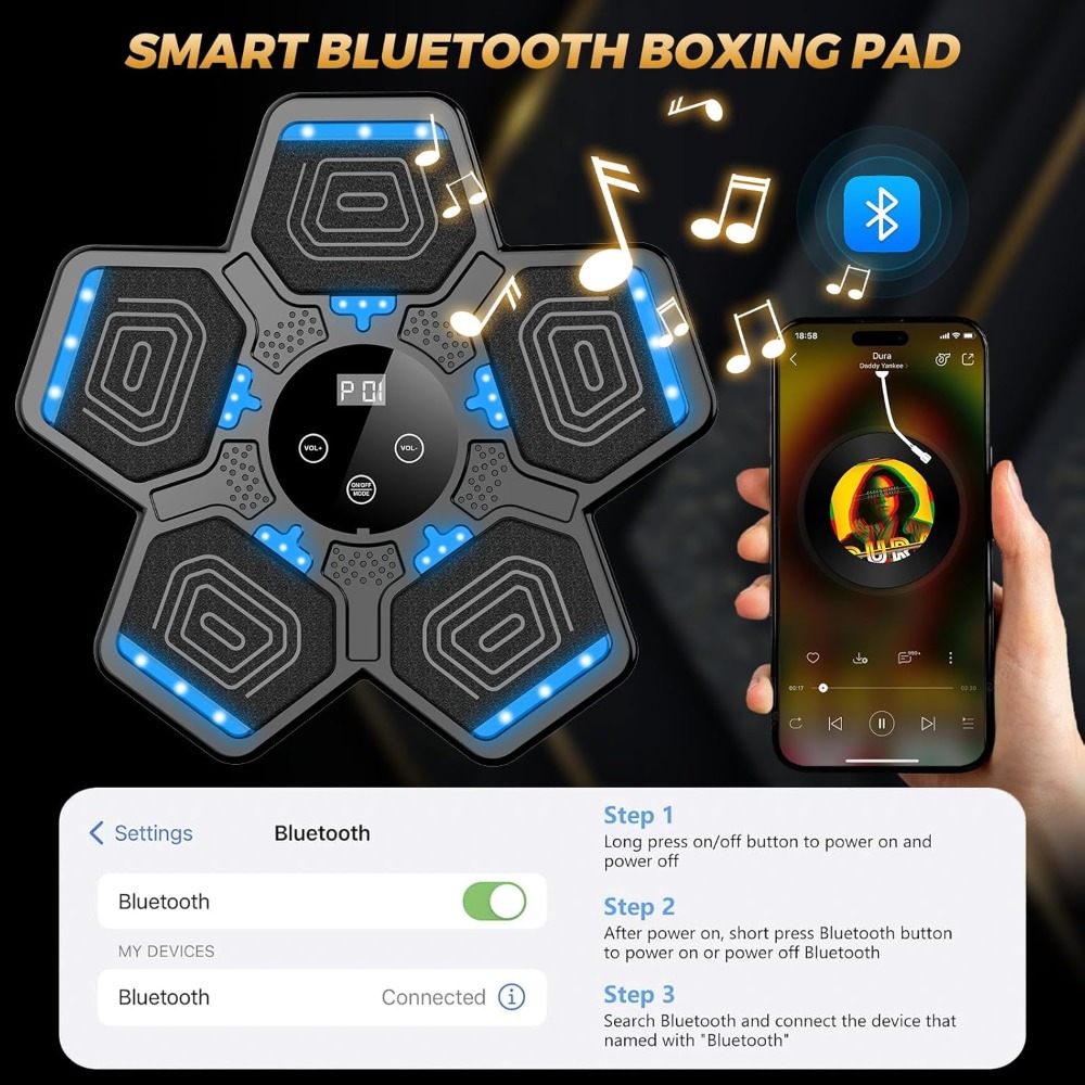 Music Boxing Machine for Adult – обзор и цена Smart Home Gym