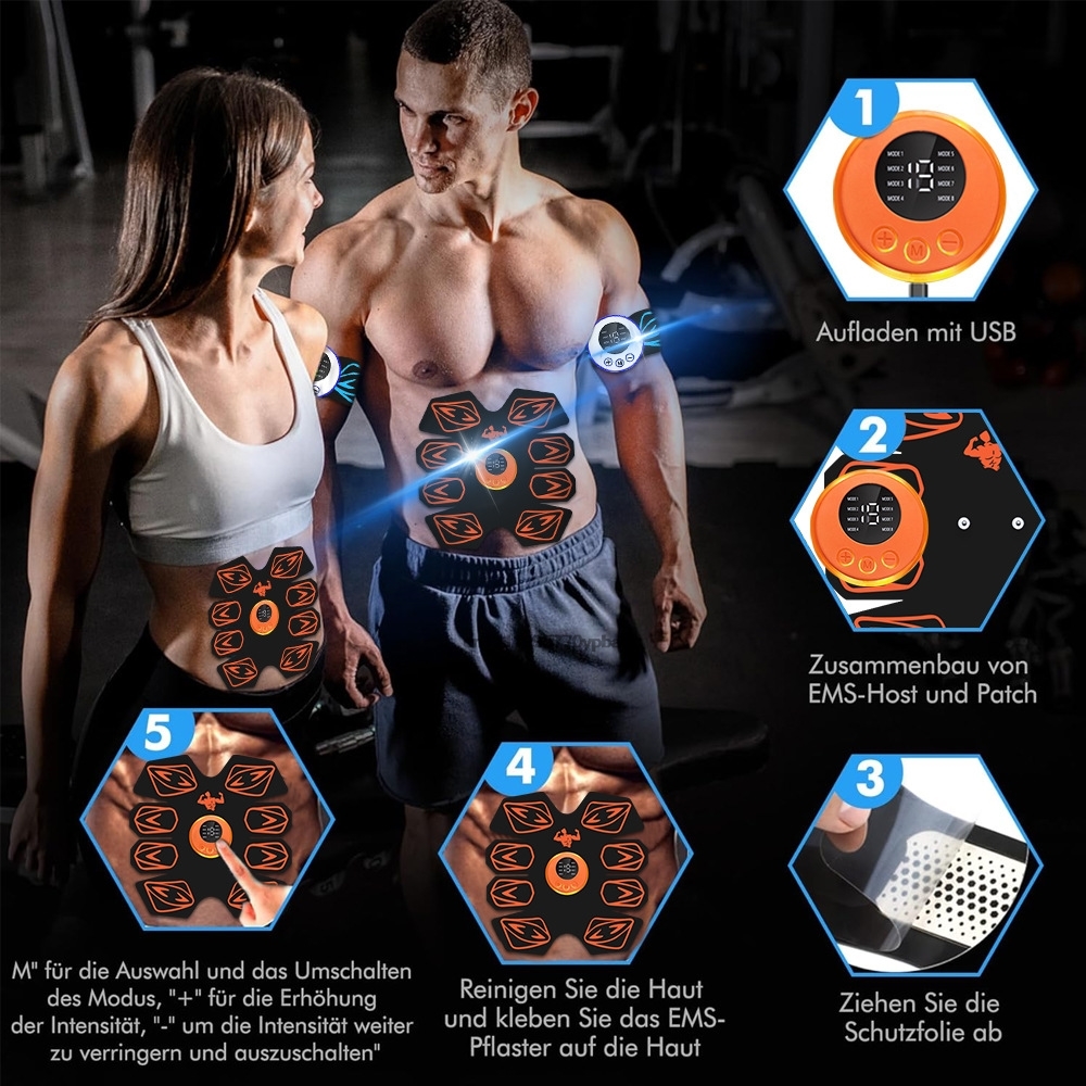 EMS Muscle Stimulator Ab Toner – обзор и цена Smart Home Gym