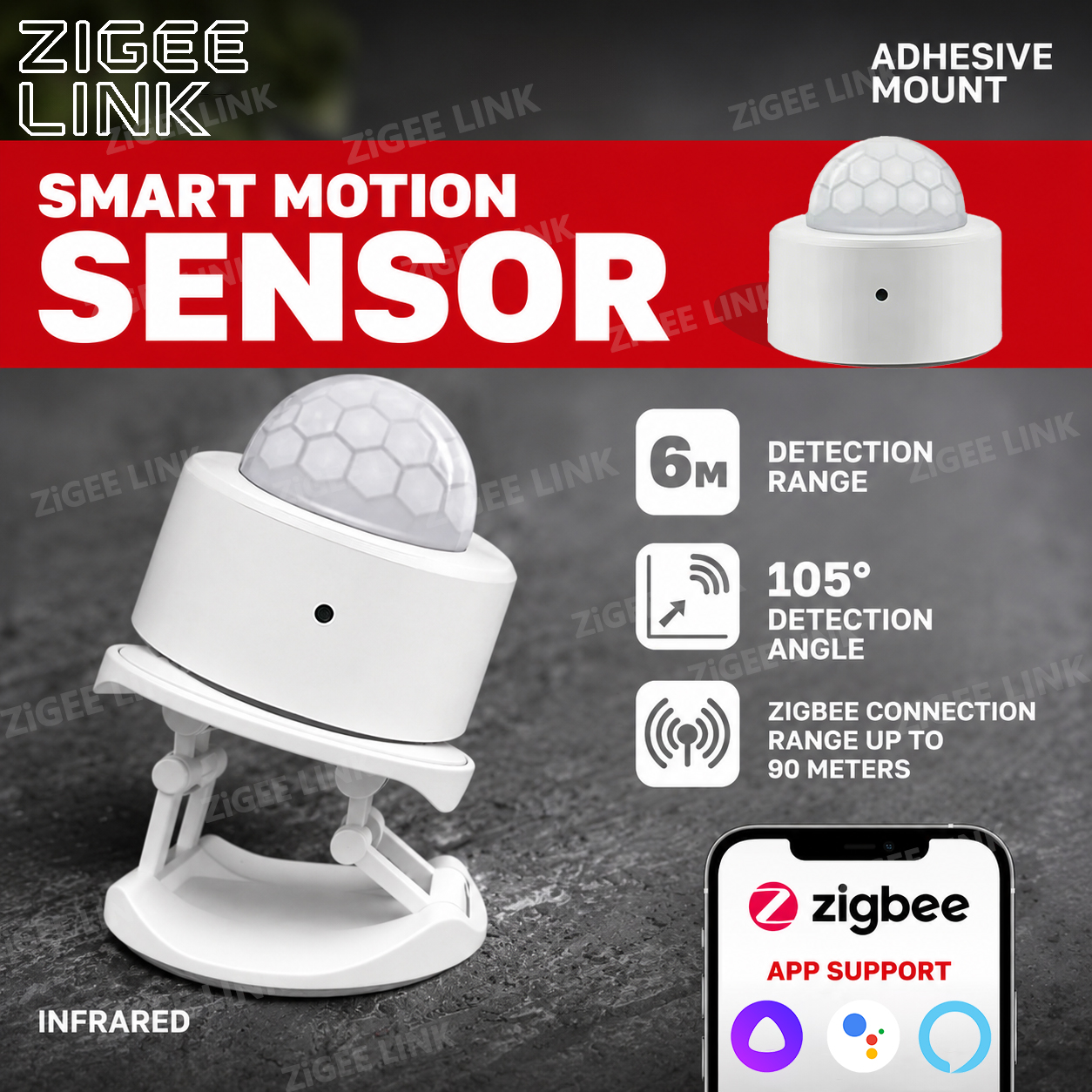 Zigbee PIR Motion Sensor Human – обзор и цена Smart Home Ir