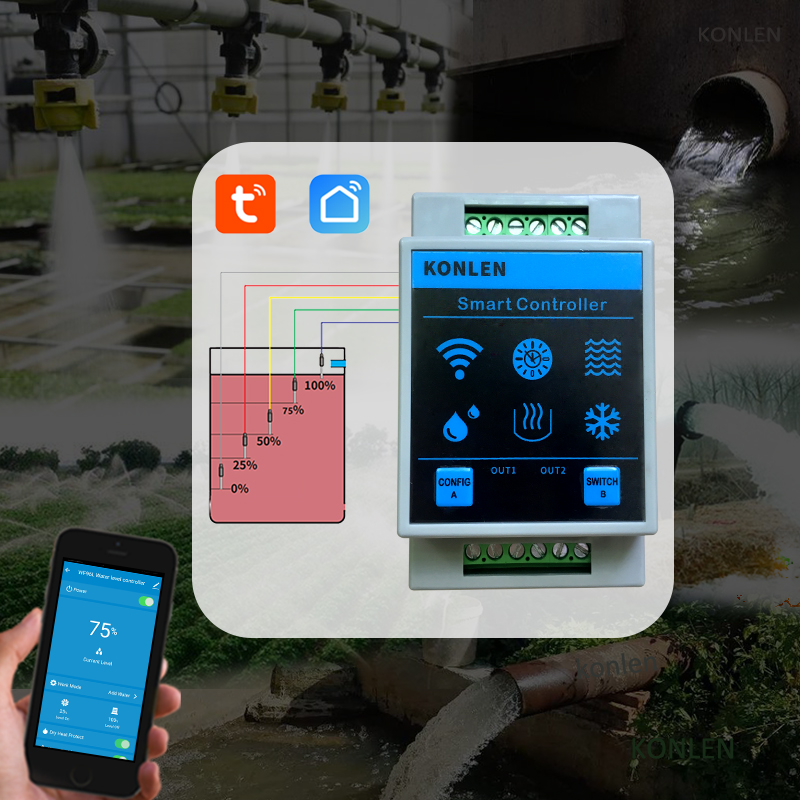 KONLEN Tuya Water Level Sensor – обзор и цена Smart Home Energy Monitor