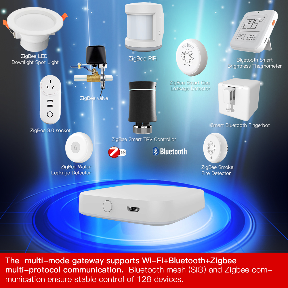 MOES Multi-mode Smart Gateway  – обзор и цена Smart Home Living