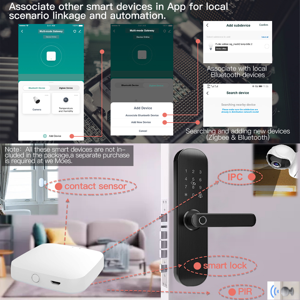 MOES Multi-mode Smart Gateway  – обзор и цена Smart Home Living
