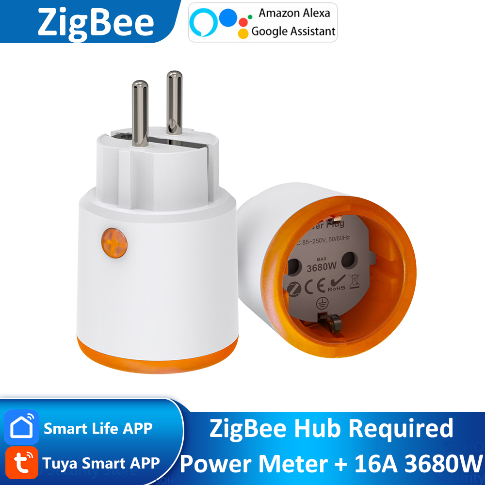 EU 16A Tuya ZigBee Smart Home  – обзор и цена Smart Home Energy Monitor