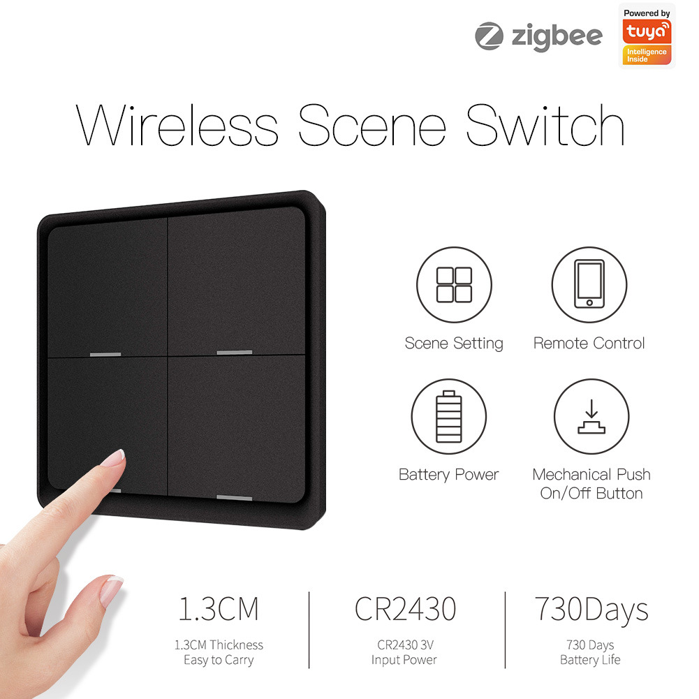 TUYA Smart Home Life Zigbee Sc – обзор и цена Smart Home Key