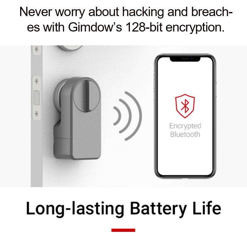 GIMDOW Bluetooth-compatible Ga – обзор и цена Smart Home Door Lock