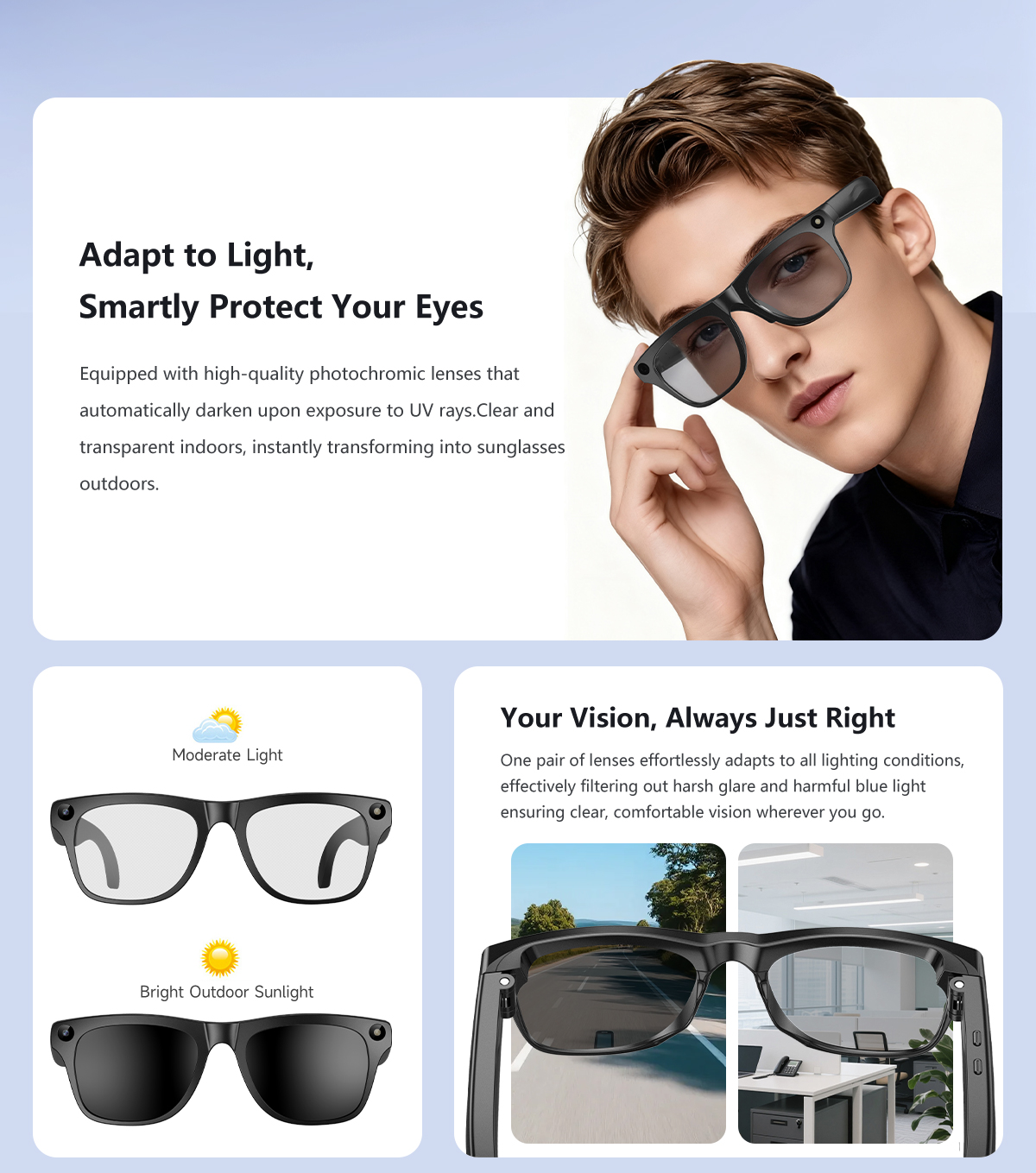 AI Smart Glasses Camera AI Pho – обзор и цена Smart Home Ai