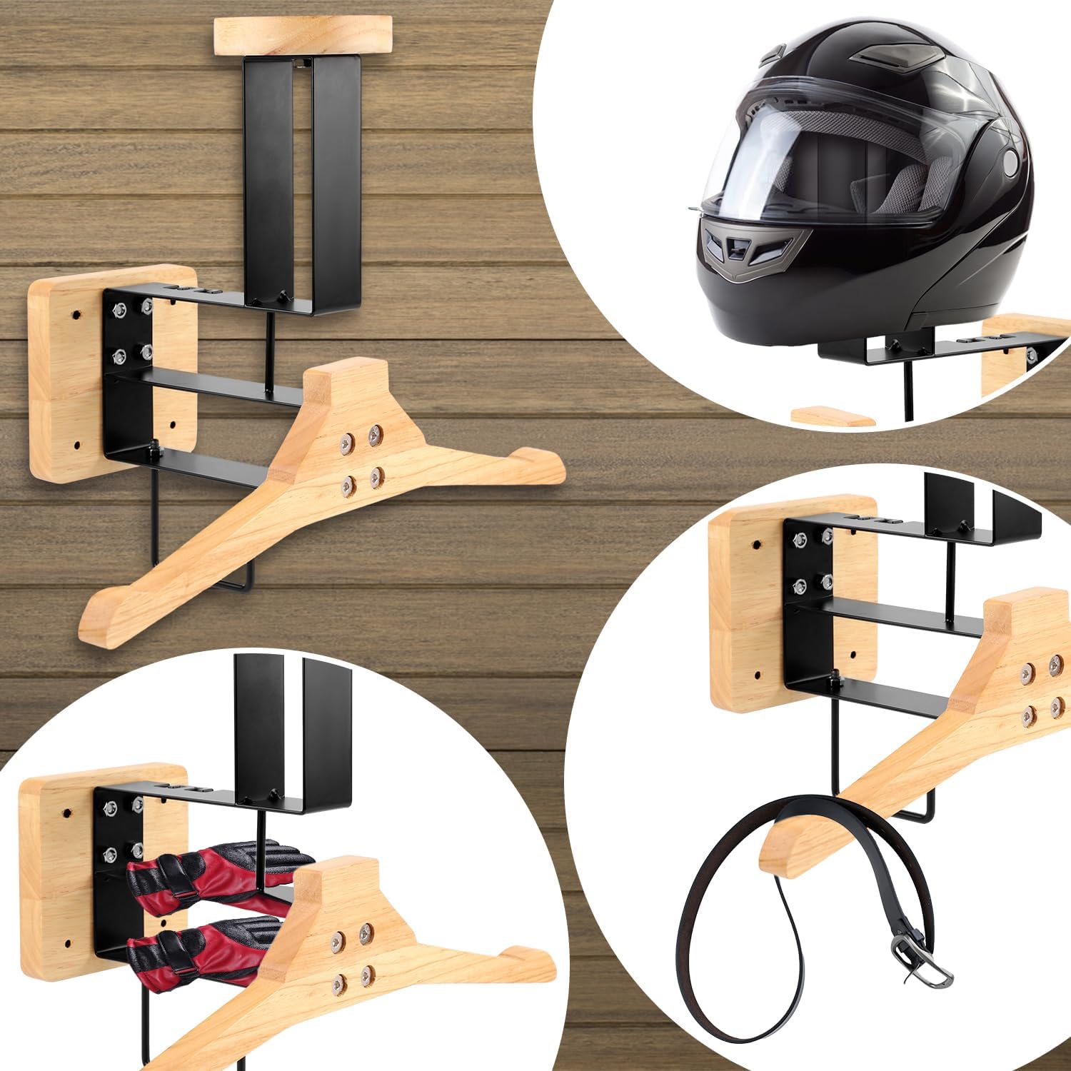 Wood Motorcycle Helmet Holder  – обзор и цена Smart Home Gym