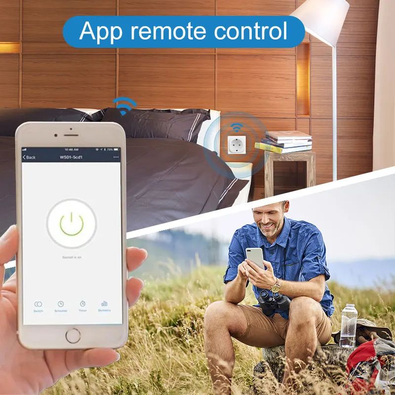 Tuya Wifi Plug 20A Smart Socke – обзор и цена Smart Home Energy Monitor