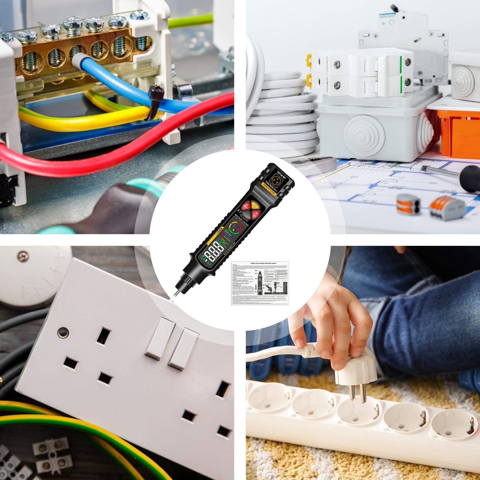 Outlet Tester With LED Display – обзор и цена Smart Home Display