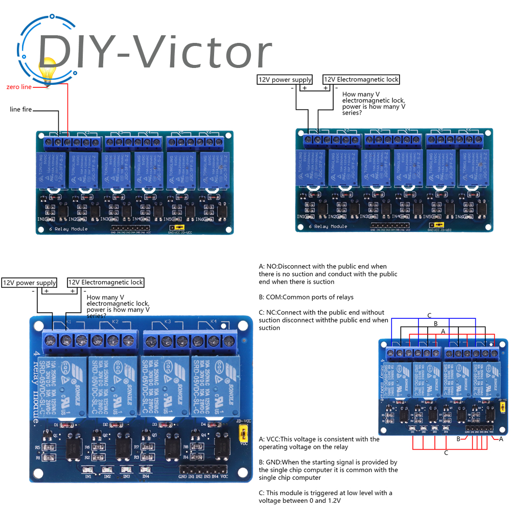 1 2 4 6 8 Channel DC 5V 12V Re – обзор и цена Smart Home Kit For Arduino