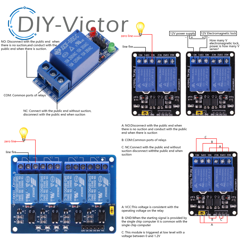 1 2 4 6 8 Channel DC 5V 12V Re – обзор и цена Smart Home Kit For Arduino