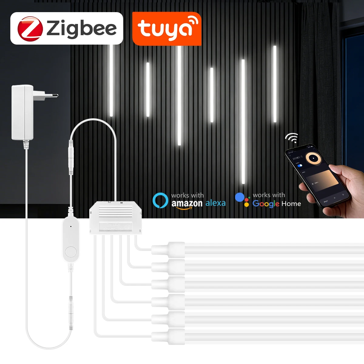Zigbee Smart Neon COB LED Stri – обзор и цена Smart Home Youtube