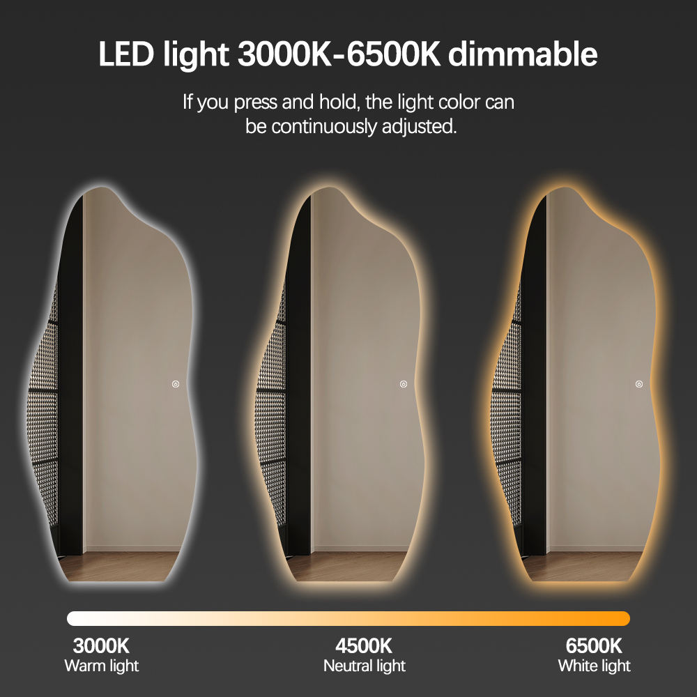 Irregular LED Bathroom Mirror  – обзор и цена Smart Home Hotel