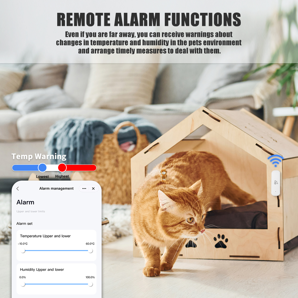 Tuya WiFi Temperature and Humi – обзор и цена Smart Home Energy Monitor