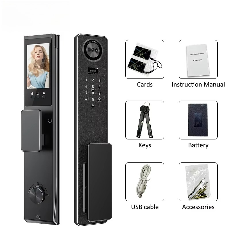 3D Face Ai Smart Voice Interac – обзор и цена Smart Home Door Lock