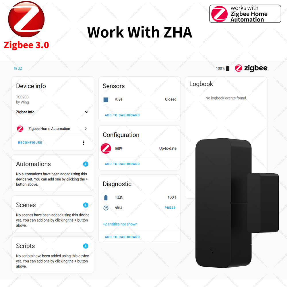 Zigbee 3.0 Door Window Sensor  – обзор и цена Smart Home Yandex