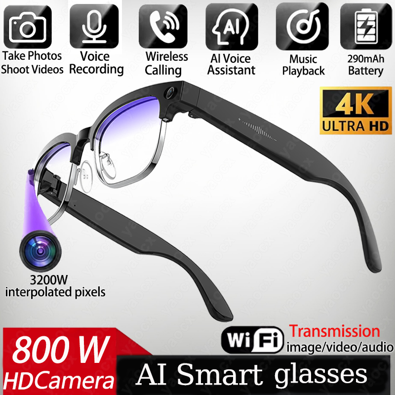 4K Smart AI Glasses 8MP Camera – обзор и цена Smart Home Ai