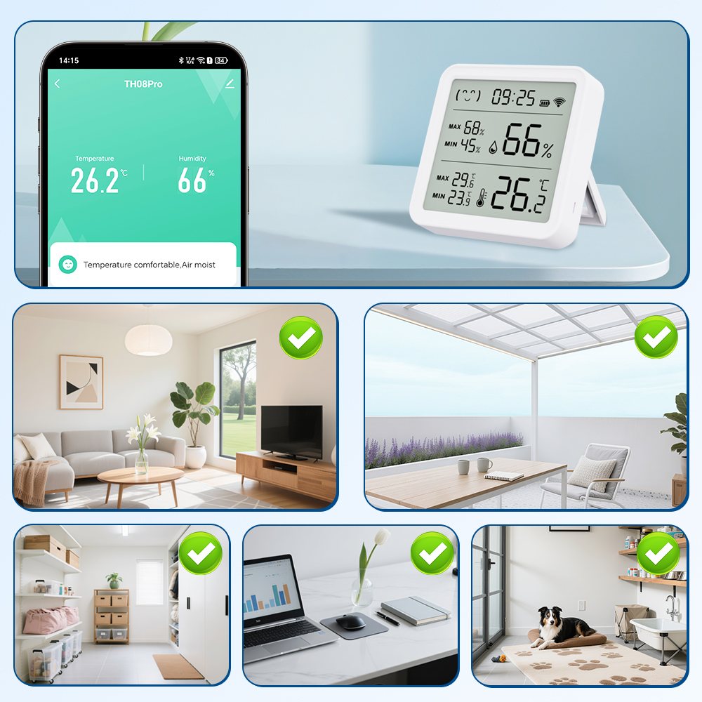 Tuya WiFi Thermometer hygromet – обзор и цена Smart Home Yandex