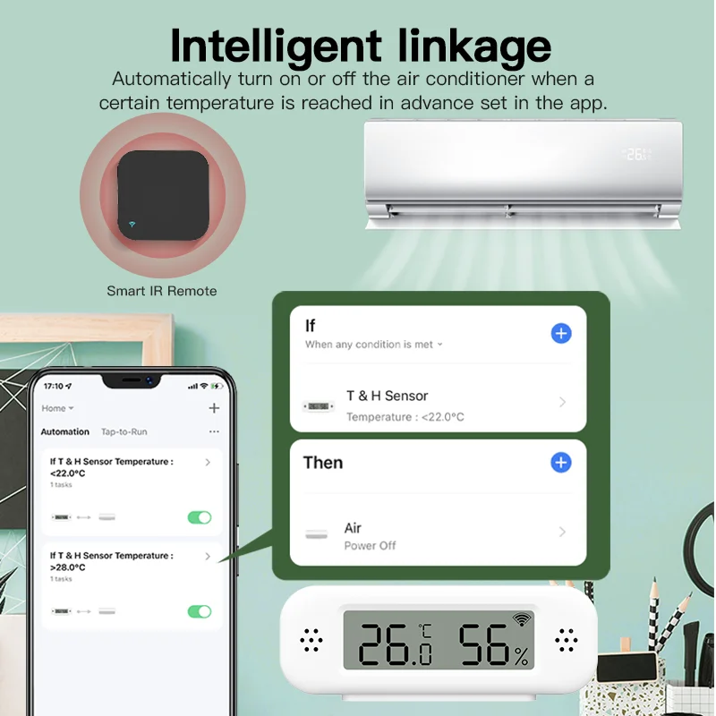 Tuya Zigbee 3.0 Mini Temperatu – обзор и цена Smart Home Yandex