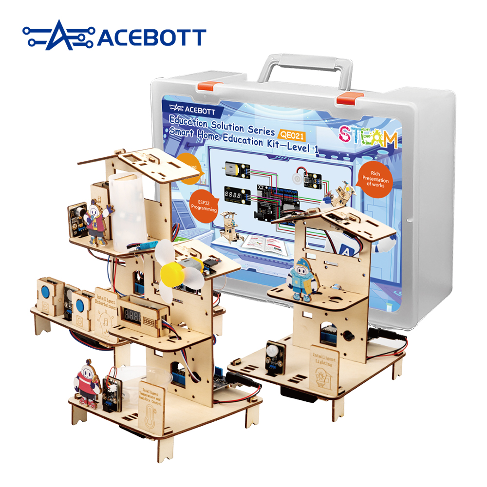 ACEBOTT STEM School Smart Home – обзор и цена Smart Home Kit For Arduino