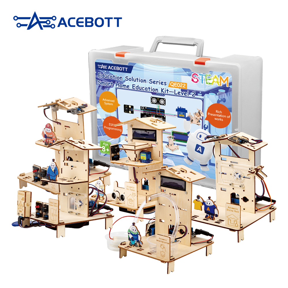 ACEBOTT STEM School Smart Home – обзор и цена Smart Home Kit For Arduino
