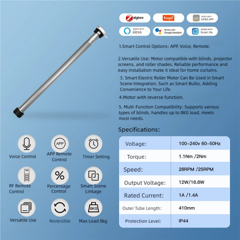 Zigbee Smart Home 25 Tube Roll – обзор и цена Smart Home Youtube