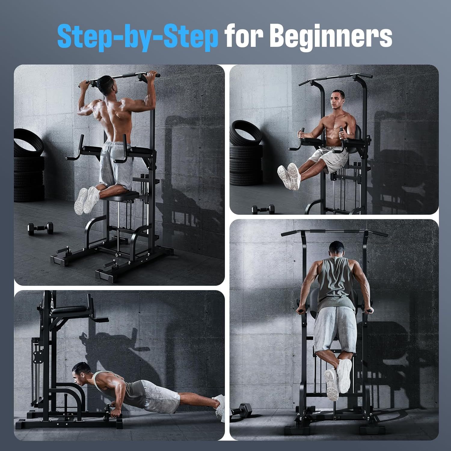 Power Tower Pull-Up Dip Statio – обзор и цена Smart Home Gym
