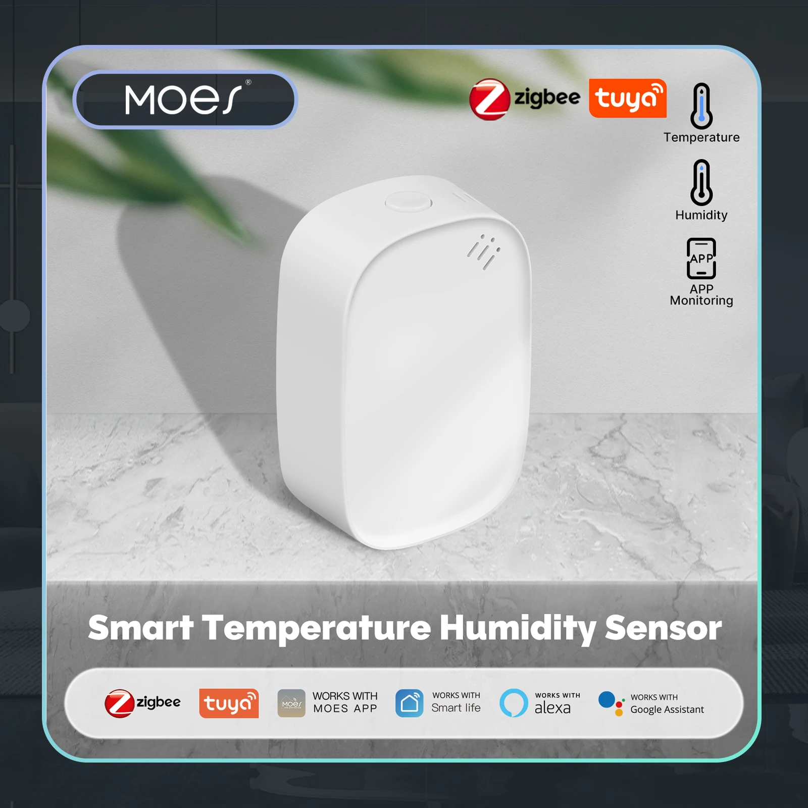 MOES Tuya Zigbee Smart Tempera – обзор и цена Smart Home Energy Monitor