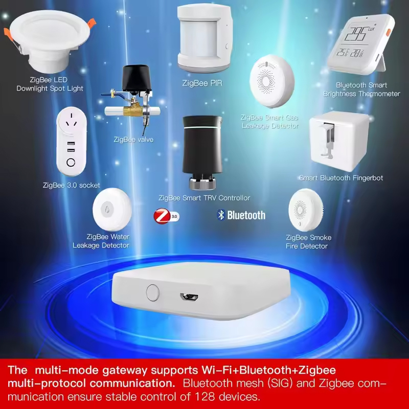 MOES Tuya ZigBee3.0 Smart Hub, – обзор и цена Smart Home Living