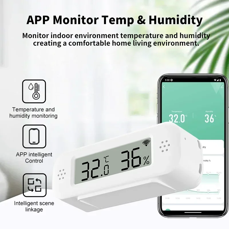 Tuya Zigbee WiFi Mini Temperat – обзор и цена Smart Home Yandex