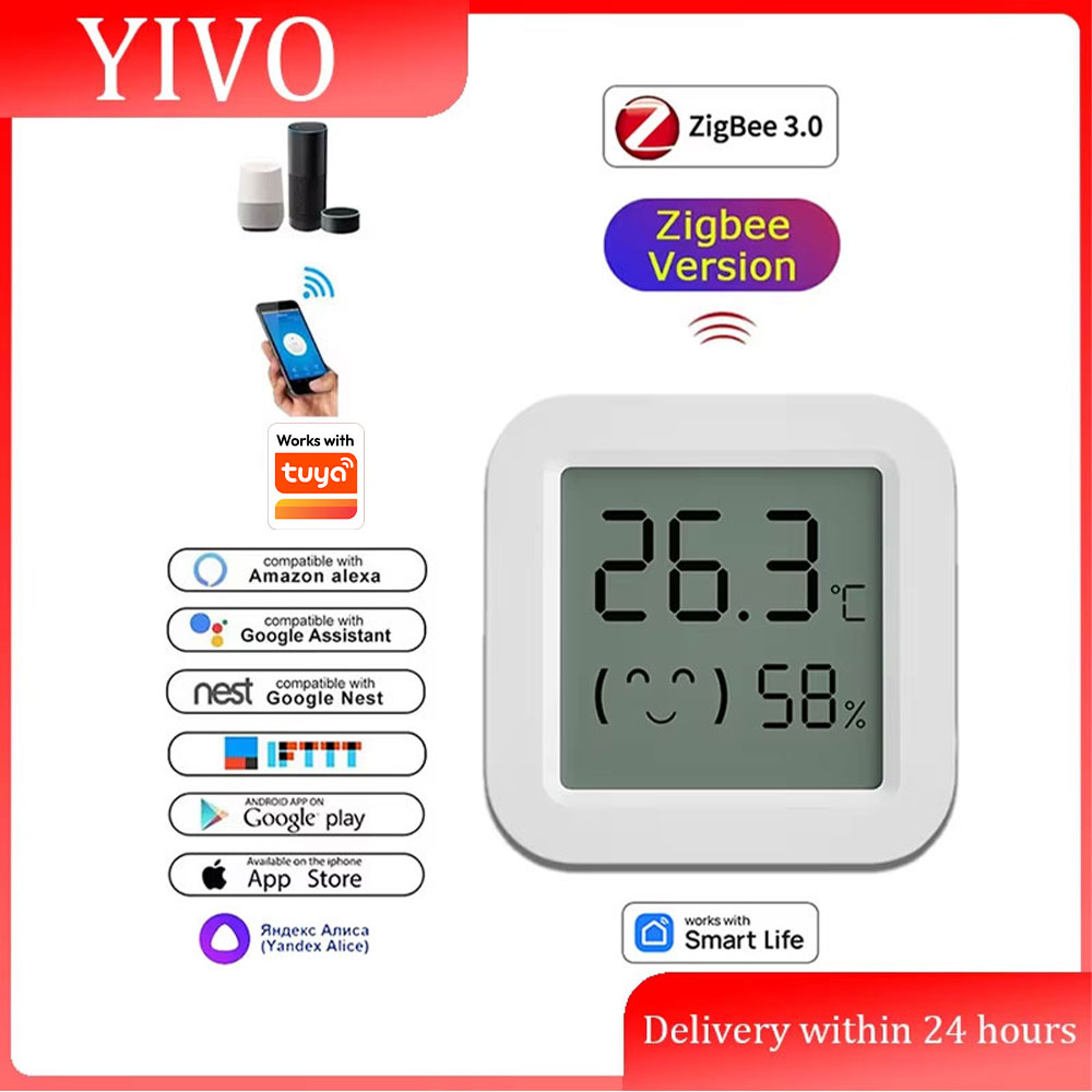 Zigbee 3.0 Temperature Humidit – обзор и цена Smart Home Yandex