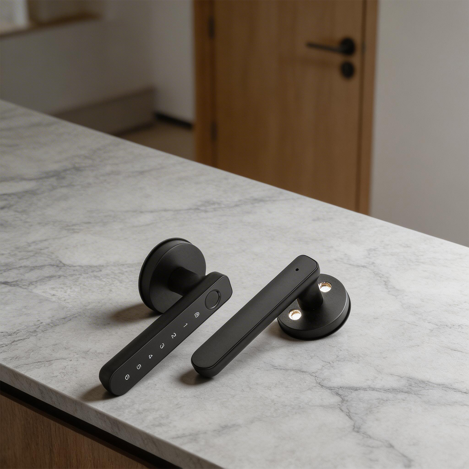 Smart Handle Lock with Fingerp – обзор и цена Smart Home Door Lock
