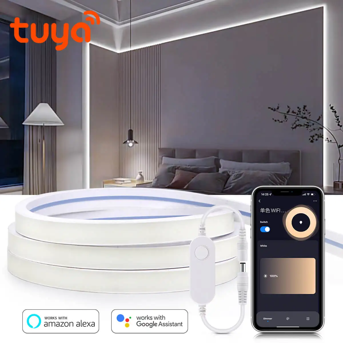 Tuya WiFi Smart COB Neon LED S – обзор и цена Smart Home Youtube