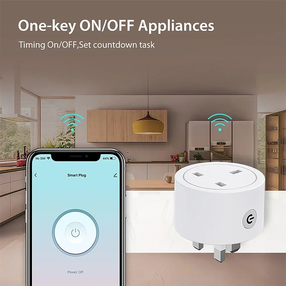 Zigbee Smart Plug 16A UK Socke – обзор и цена Smart Home Energy Monitor