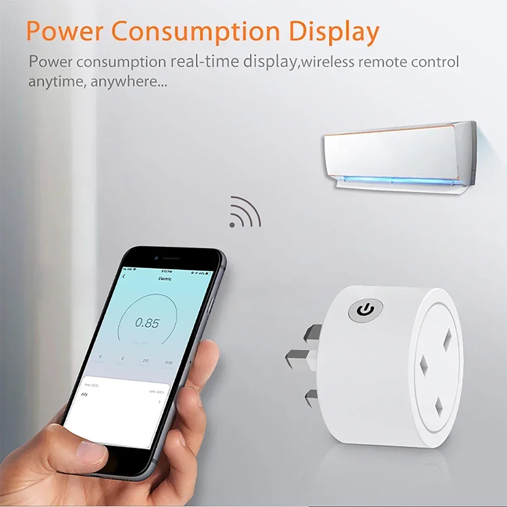 Zigbee Smart Plug 16A UK Socke – обзор и цена Smart Home Energy Monitor