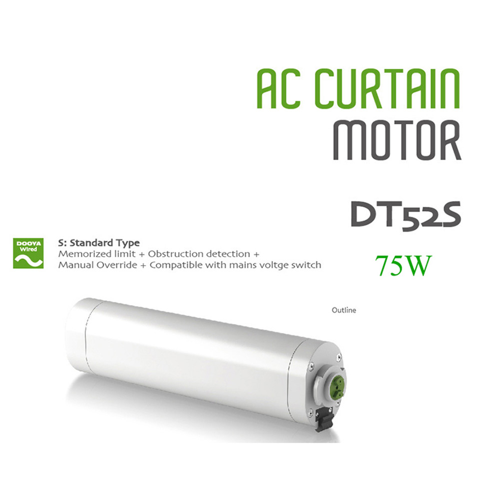 Dooya DT52S Electric Curtain M – обзор и цена Smart Home Fibaro
