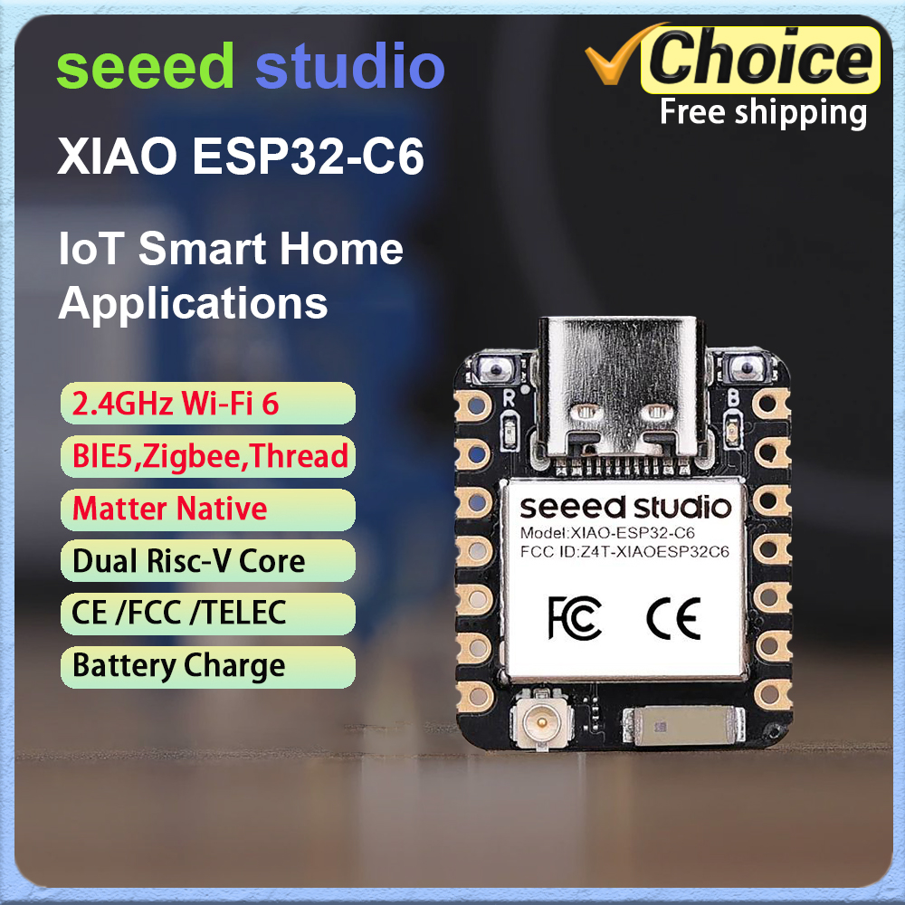 XIAO ESP32-C6 3Pcs Development – обзор и цена Smart Home Kit For Arduino