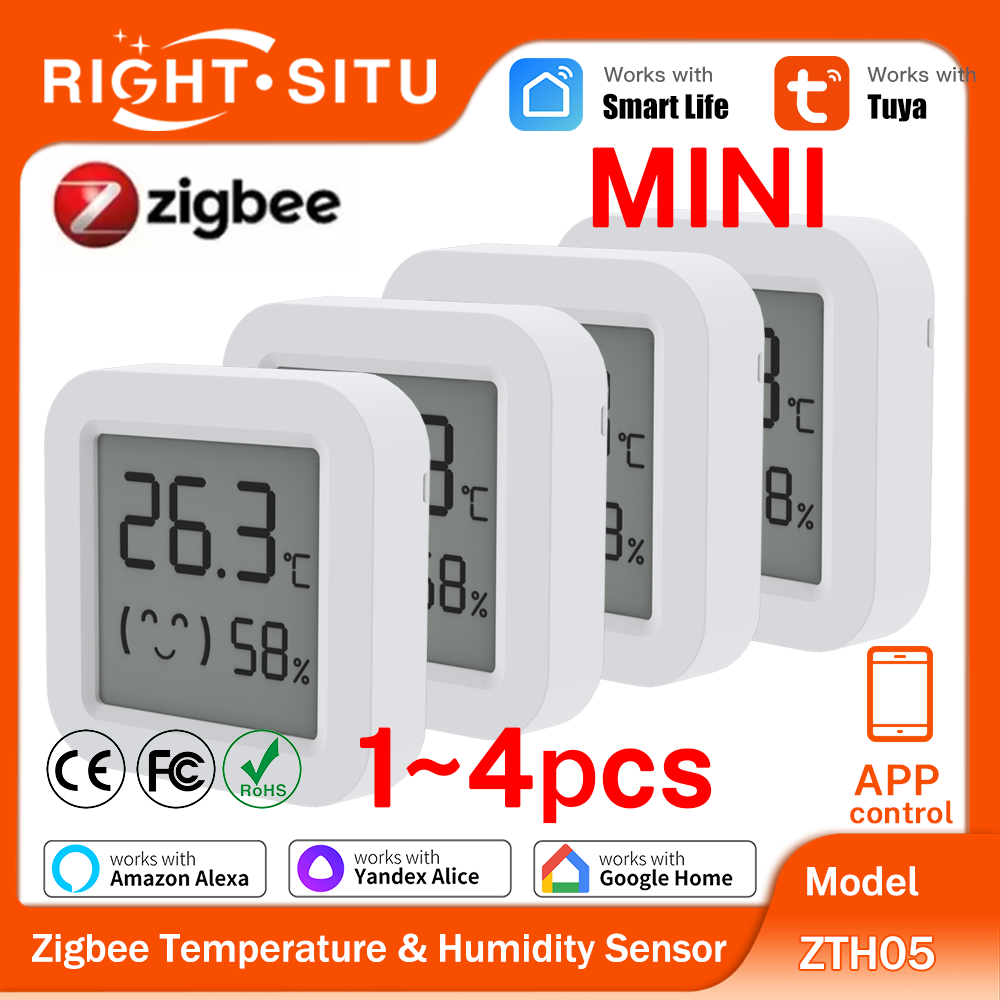 1~4PCS Zigbee 3.0 Temperature  – обзор и цена Smart Home Yandex