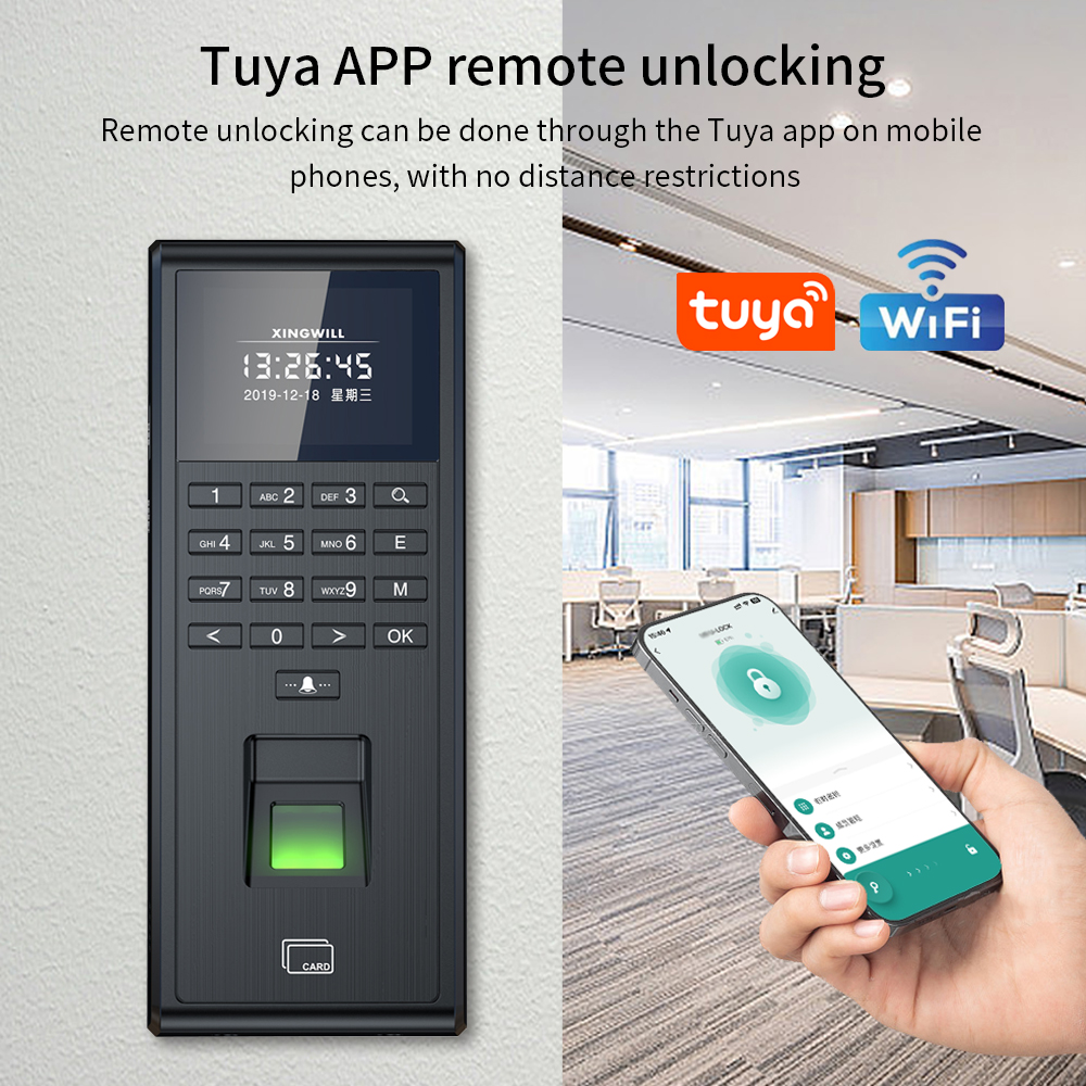 Tuya Smart Biometric Fingerpri – обзор и цена Smart Home Door Lock