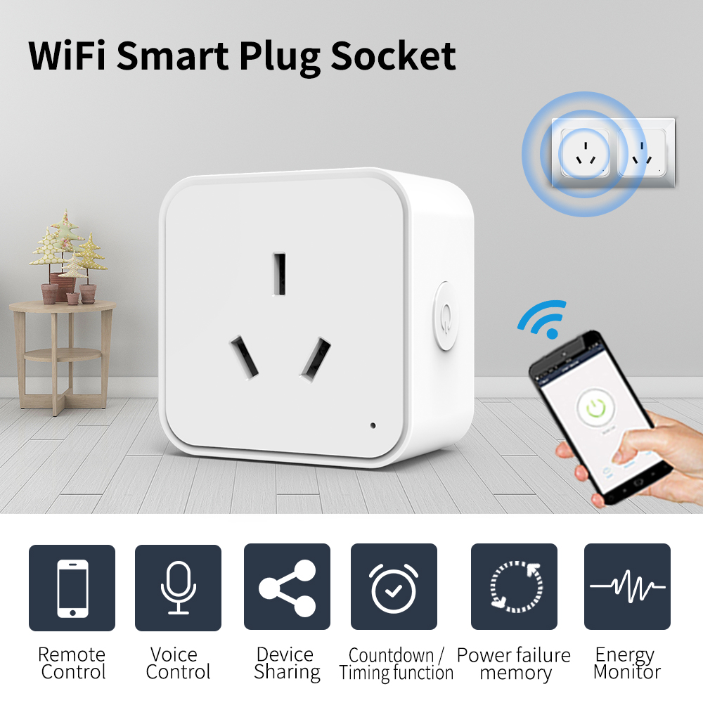 WiFi tuya AU Standard Smart Pl – обзор и цена Smart Home Energy Monitor