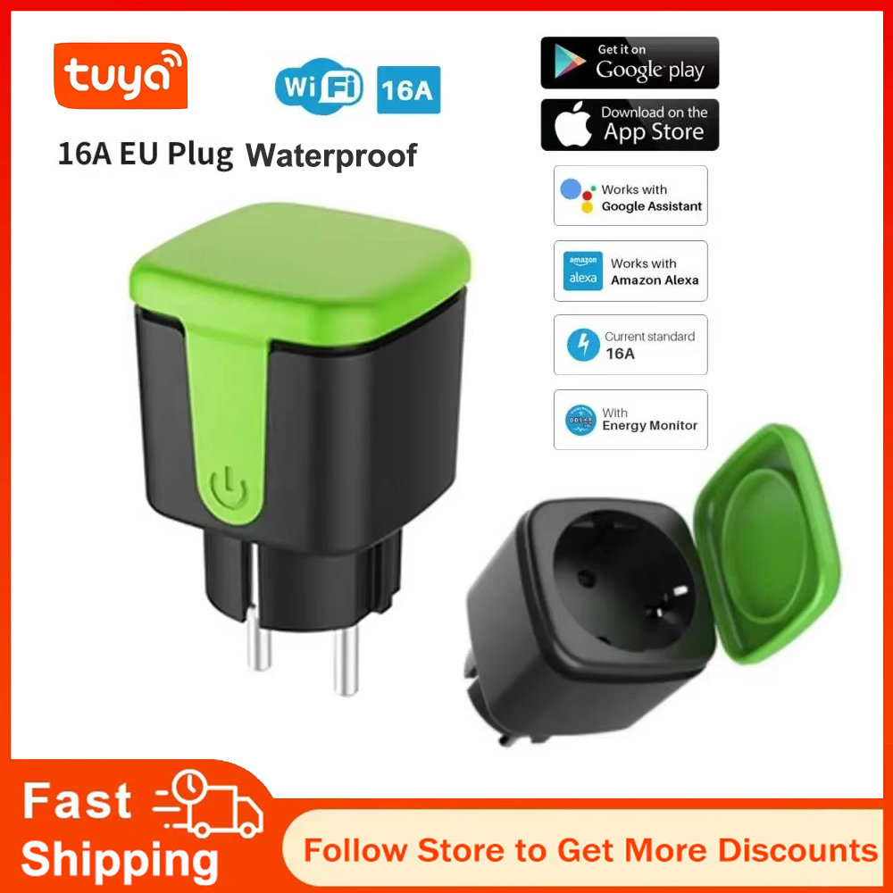 Tuya EU 16A WiFi Smart Waterpr – обзор и цена Smart Home Living