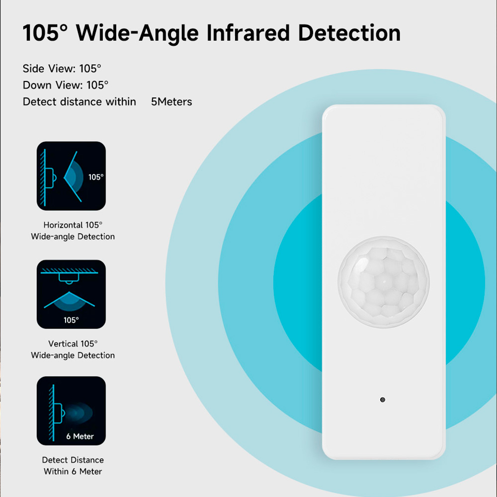 WiFi Smart PIR Motion Sensor T – обзор и цена Smart Home Ir