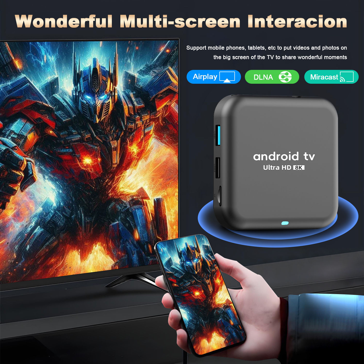 Q18 Android TV Box 4K Ultra HD – обзор и цена Smart Home Youtube