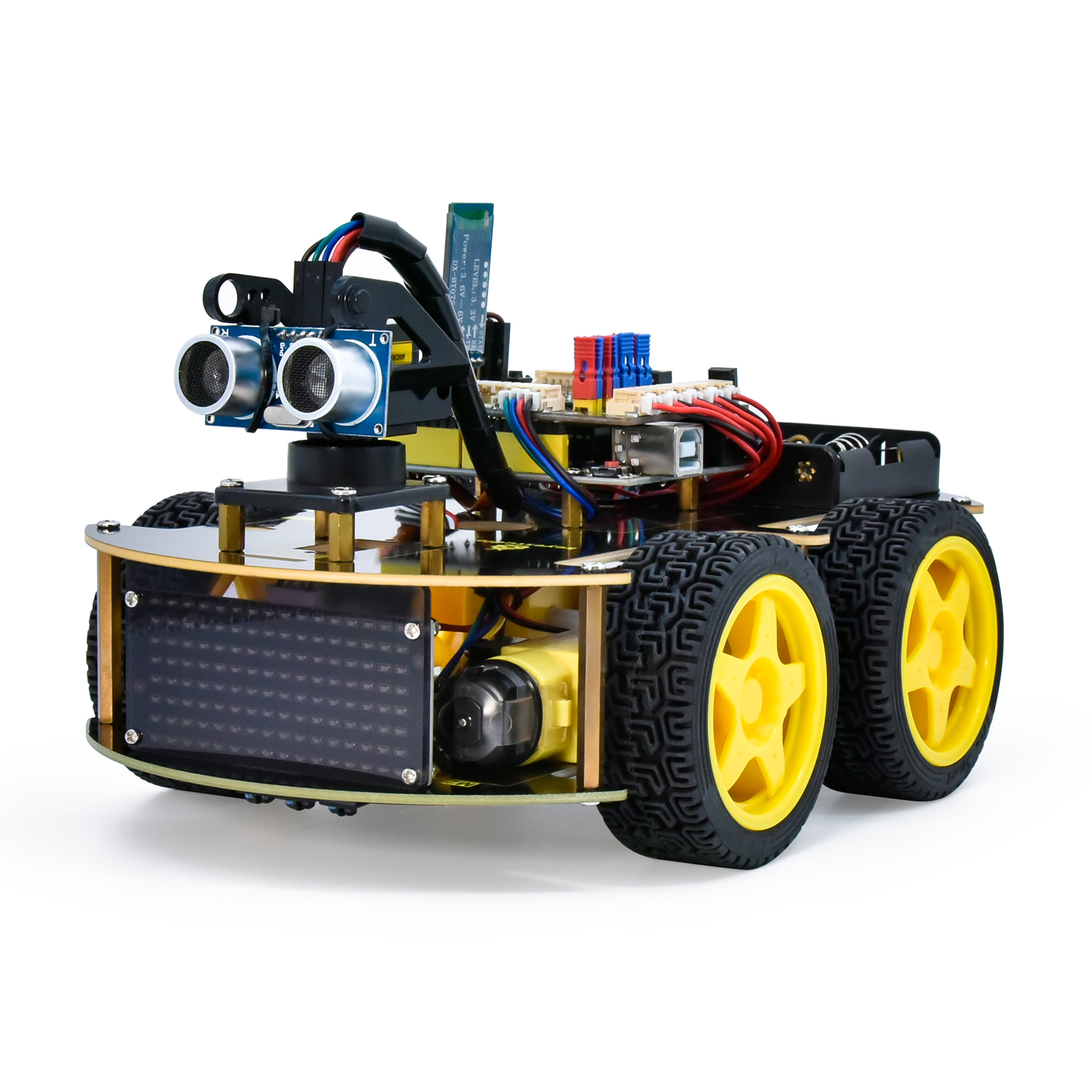 Keyestudio 4WD Multi BT Robot  – обзор и цена Smart Home Kit For Arduino