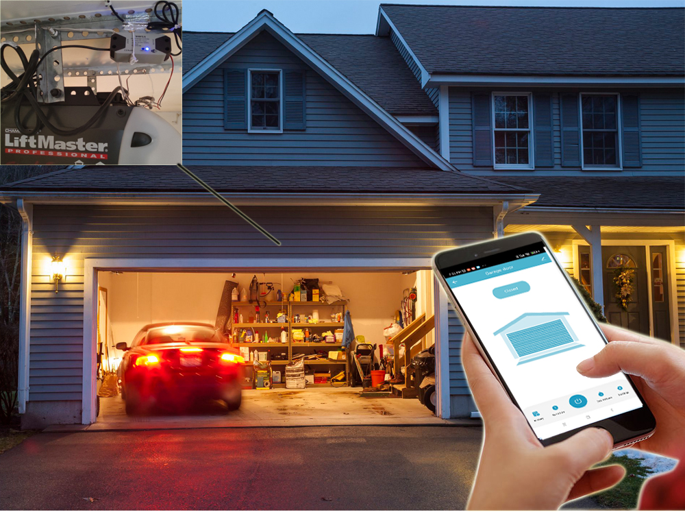 Smart Garage Door Opener Contr – обзор и цена Smart Home Living